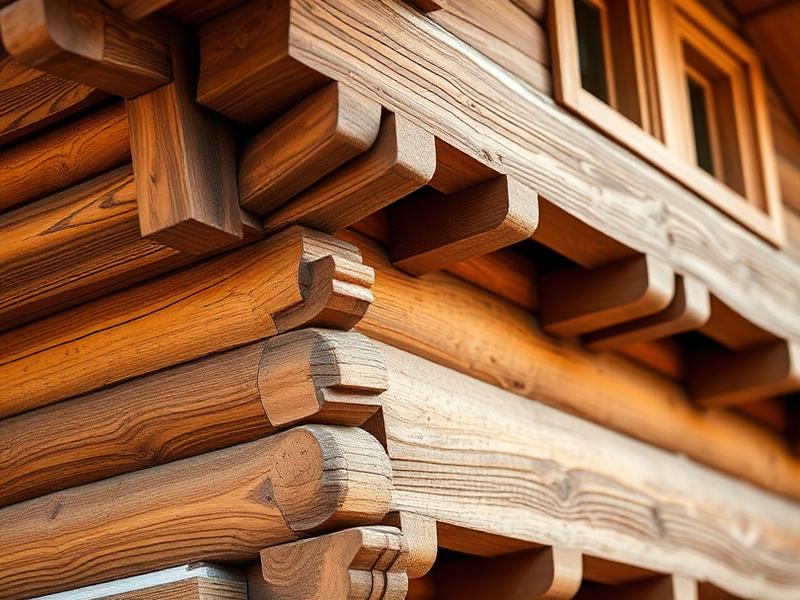 Traditionelle Holzbauweise